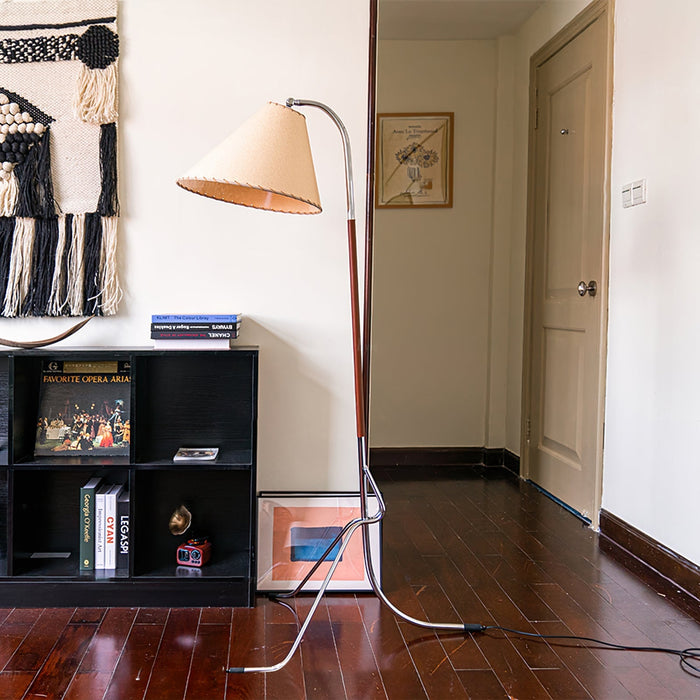 Tripod Arc Floor Lamp.