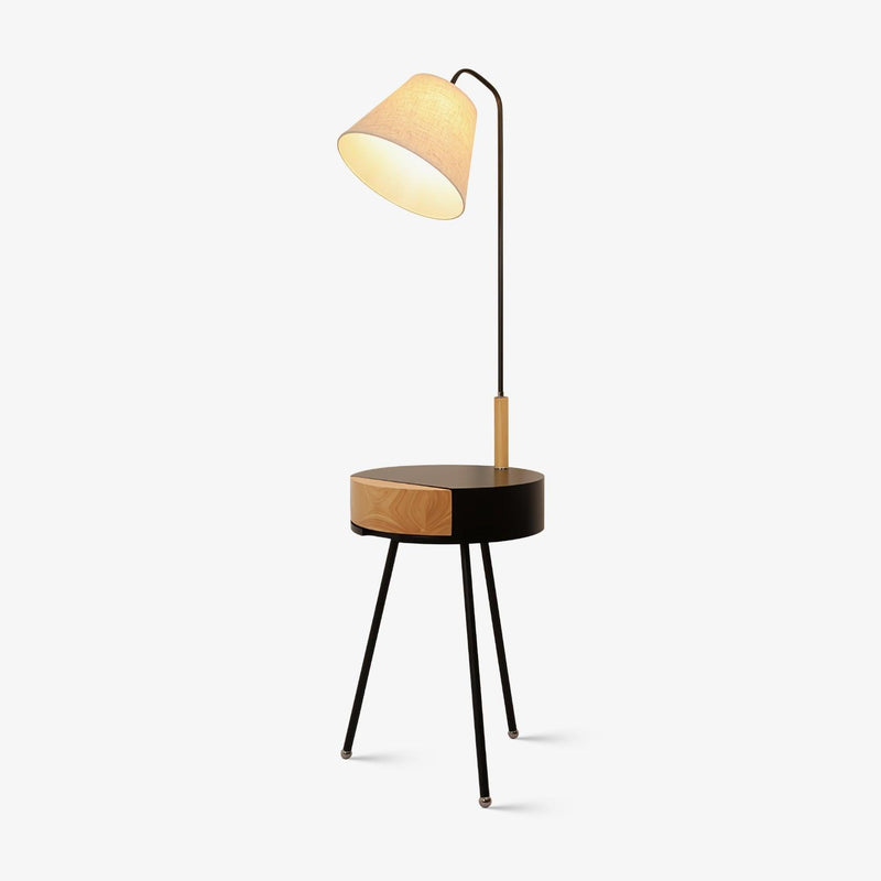 Tripod Fabric Floor Lamp-DWHOME