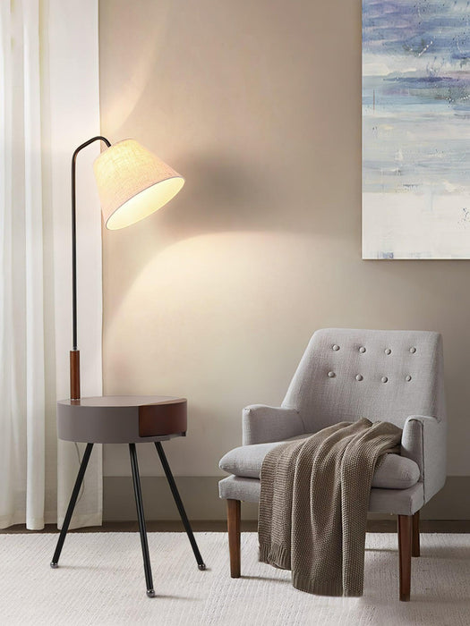 Tripod Fabric Floor Lamp-DWHOME