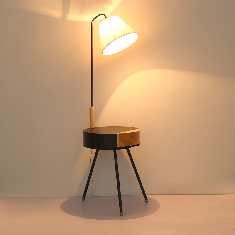Tripod Fabric Floor Lamp-DWHOME