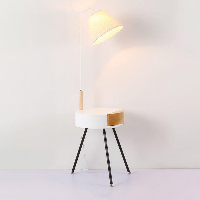 Tripod Fabric Floor Lamp-DWHOME