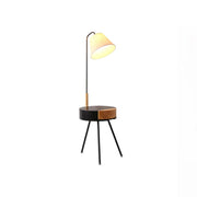 Tripod Fabric Floor Lamp-DWHOME