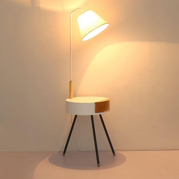 Tripod Fabric Floor Lamp-DWHOME