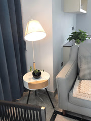 Tripod Fabric Floor Lamp-DWHOME