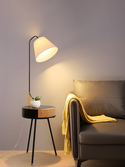 Tripod Fabric Floor Lamp.