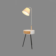 Tripod Fabric Floor Lamp-DWHOME