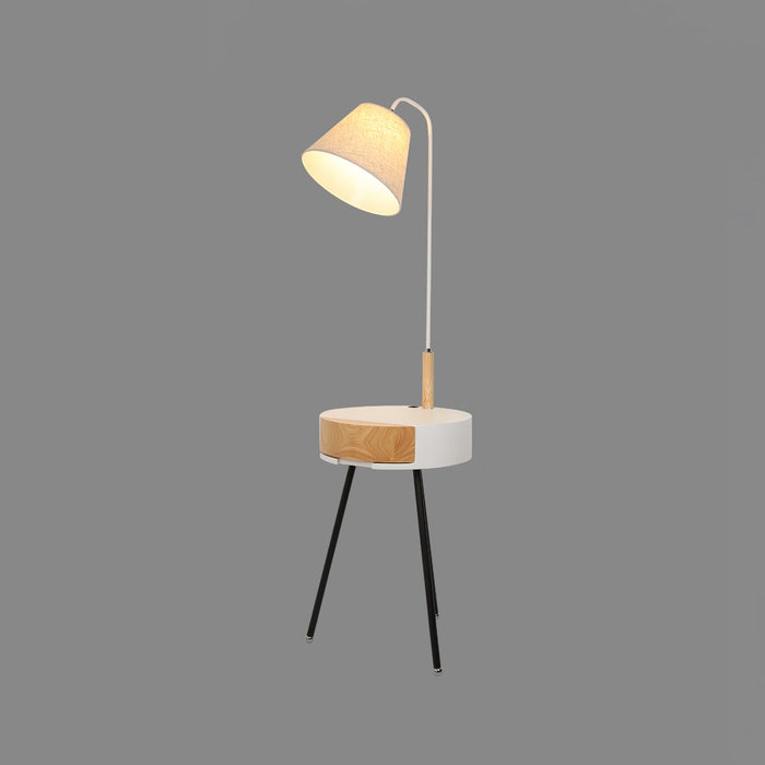 Tripod Fabric Floor Lamp.