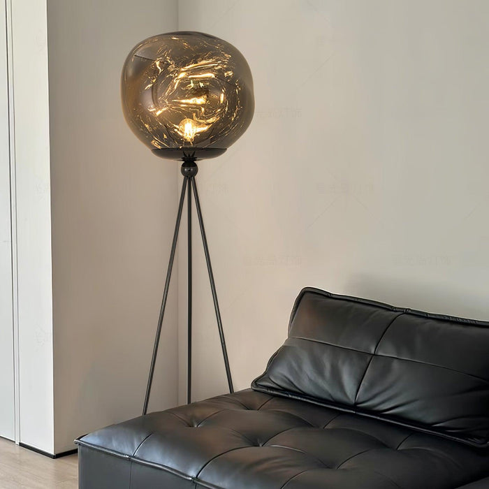 Lava Tripod Rock Floor Lamp.