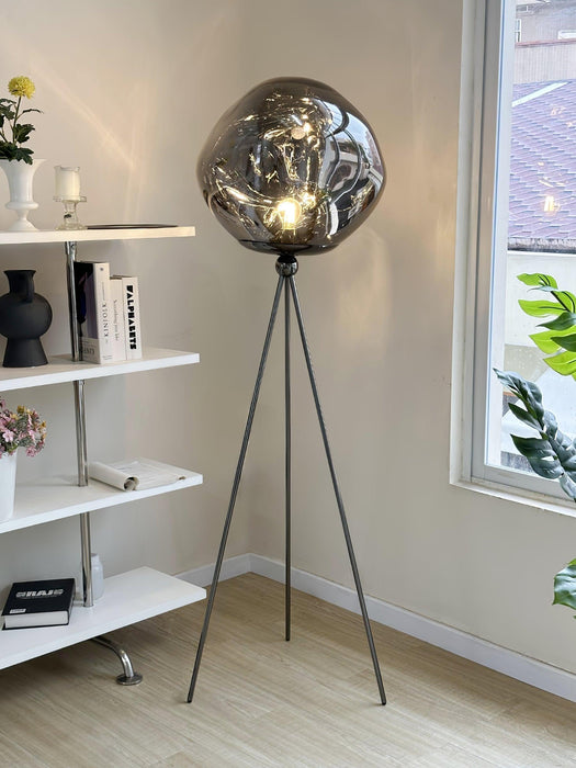 Lava Tripod Rock Floor Lamp-DWHOME