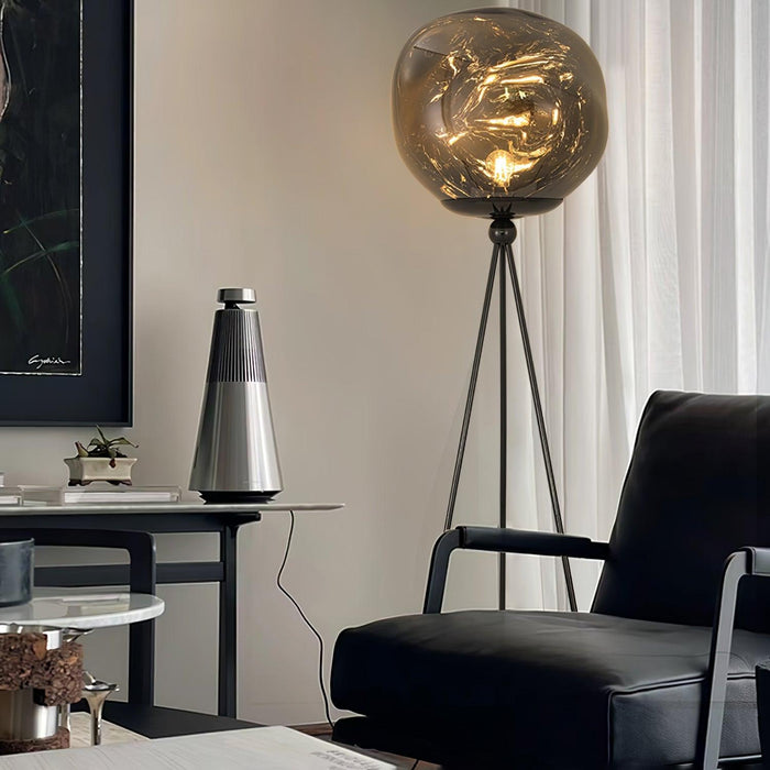 Lava Tripod Rock Floor Lamp - Vakkerlight