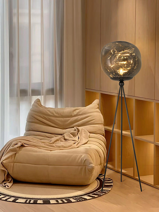 Lava Tripod Rock Floor Lamp.