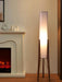 Tripod Walnut Floor Lamp-DWHOME