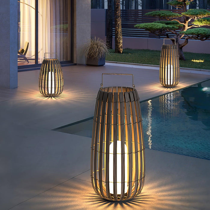 Tropic Braid Lantern Outdoor Lamp - DWHOME