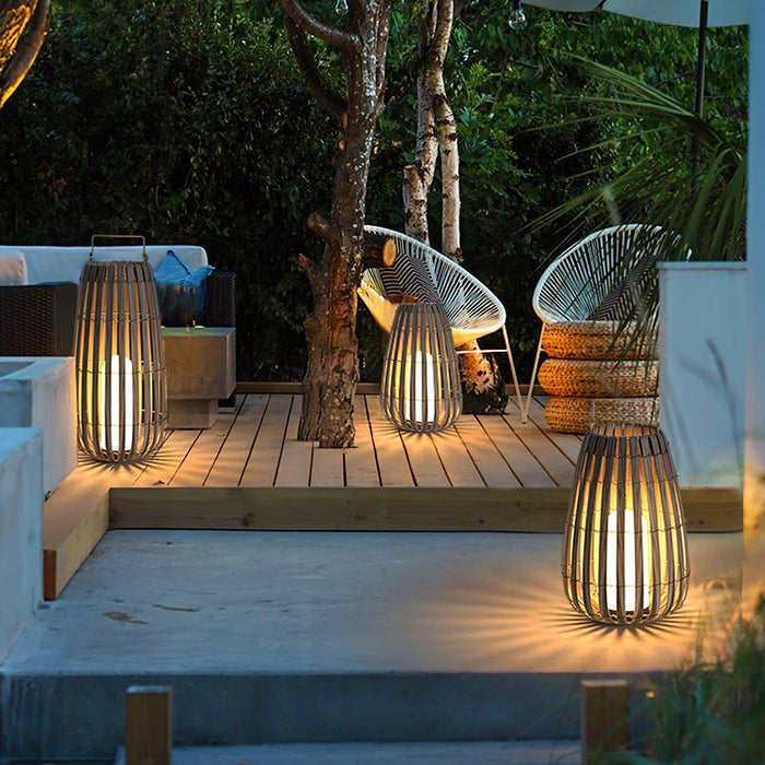 Tropic Braid Lantern Outdoor Lamp - DWHOME