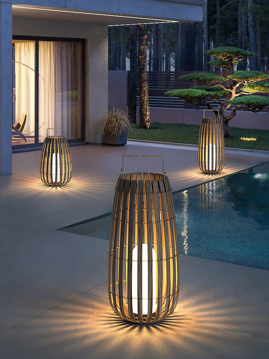 Tropic Braid Lantern Outdoor Lamp - DWHOME