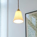 Trumpet Ceramic Pendant Light.