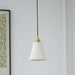 Trumpet Ceramic Pendant Light.