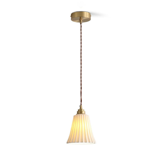 Trumpet Ceramic Pendant Light - Vakkerlight