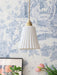 Trumpet Ceramic Pendant Light-DWHOME