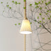 Trumpet Ceramic Pendant Light.