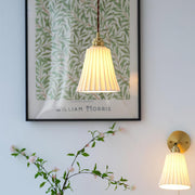 Trumpet Ceramic Pendant Light-DWHOME