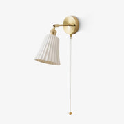 Trumpet Ceramic Wall Light-DWHOME