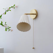 Trumpet Ceramic Wall Light-DWHOME