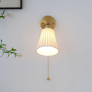 Trumpet Ceramic Wall Light-DWHOME