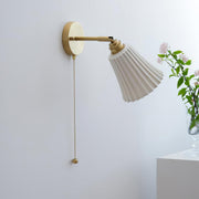 Trumpet Ceramic Wall Light-DWHOME