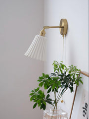 Trumpet Ceramic Wall Light-DWHOME