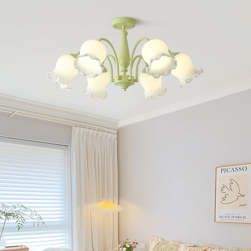 Trumpet Flower Chandelier.