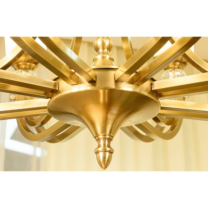 Tuileries Glass Chandelier-DWHOME