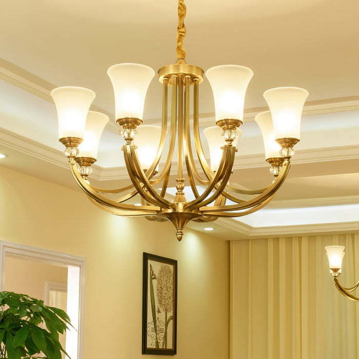 Tuileries Glass Chandelier-DWHOME