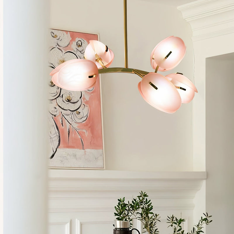 Tulip Bud Chandelier-DWHOME