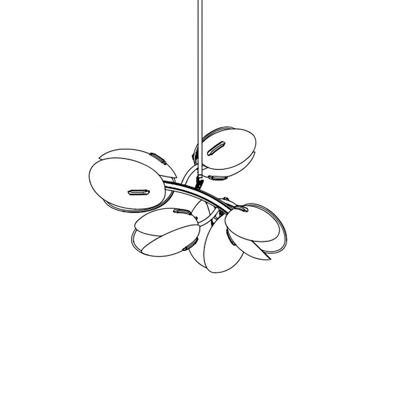 Tulip Bud Chandelier-DWHOME
