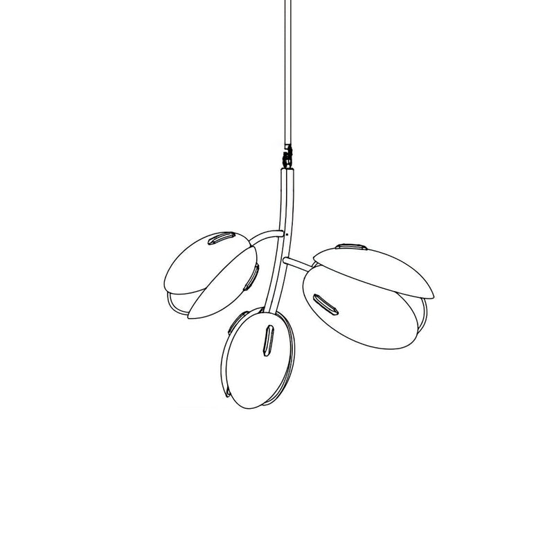 Tulip Bud Chandelier-DWHOME