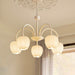 Tulip Matcha Chandelier - DWHOME