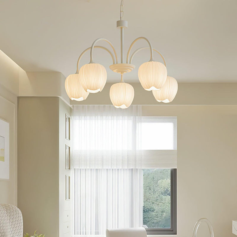 Tulip Matcha Chandelier-DWHOME