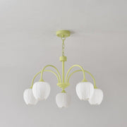 Tulip Matcha Chandelier-DWHOME