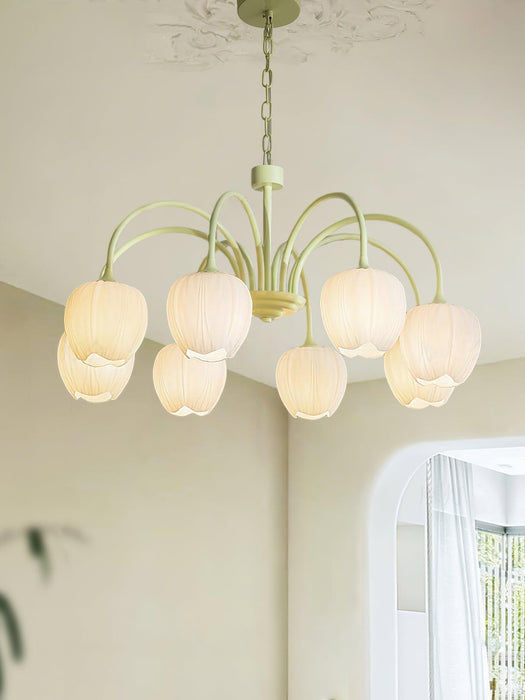 Tulip Matcha Chandelier - DWHOME