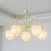 Tulip Matcha Chandelier - DWHOME