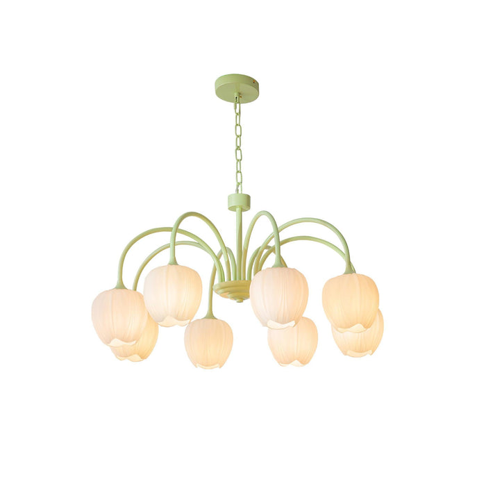 Tulip Matcha Chandelier - DWHOME