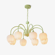 Tulip Matcha Chandelier-DWHOME