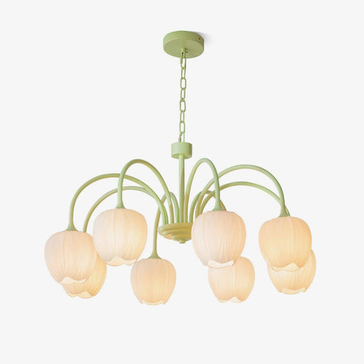 Tulip Matcha Chandelier - DWHOME