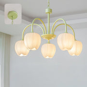 Tulip Matcha Chandelier-DWHOME