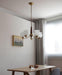 Tulips Glass Wood Chandelier - DWHOME