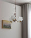 Tulips Glass Wood Chandelier - DWHOME