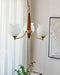 Tulips Glass Wood Chandelier - DWHOME