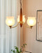 Tulips Glass Wood Chandelier - DWHOME