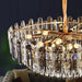 Tuna Luxury Modern Crystal Round Chandelier-DWHOME